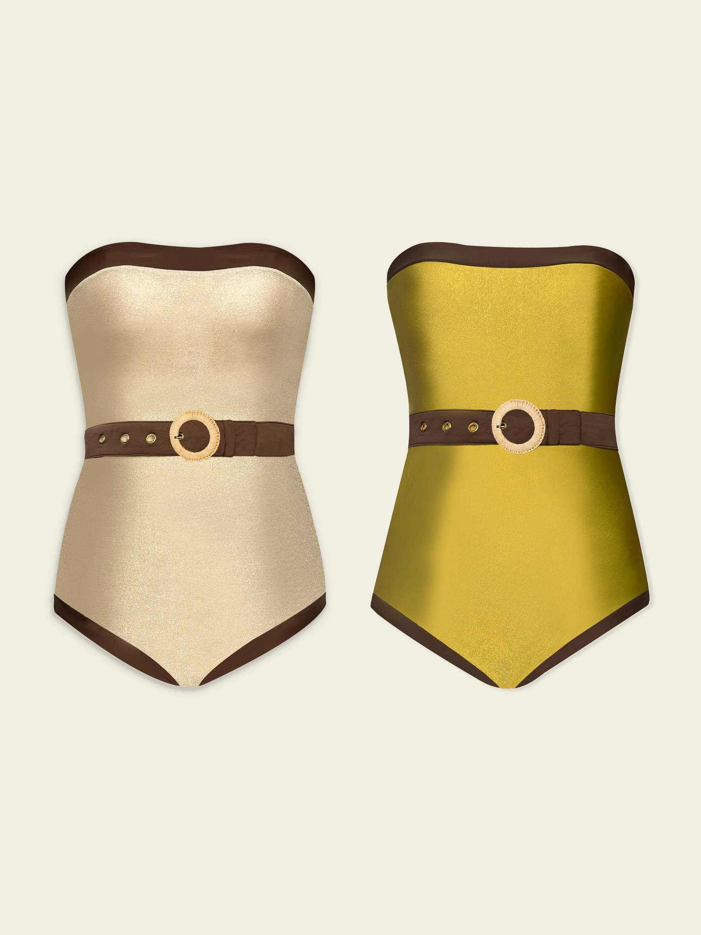 Flic En Flac Reversible Swimsuit Sand