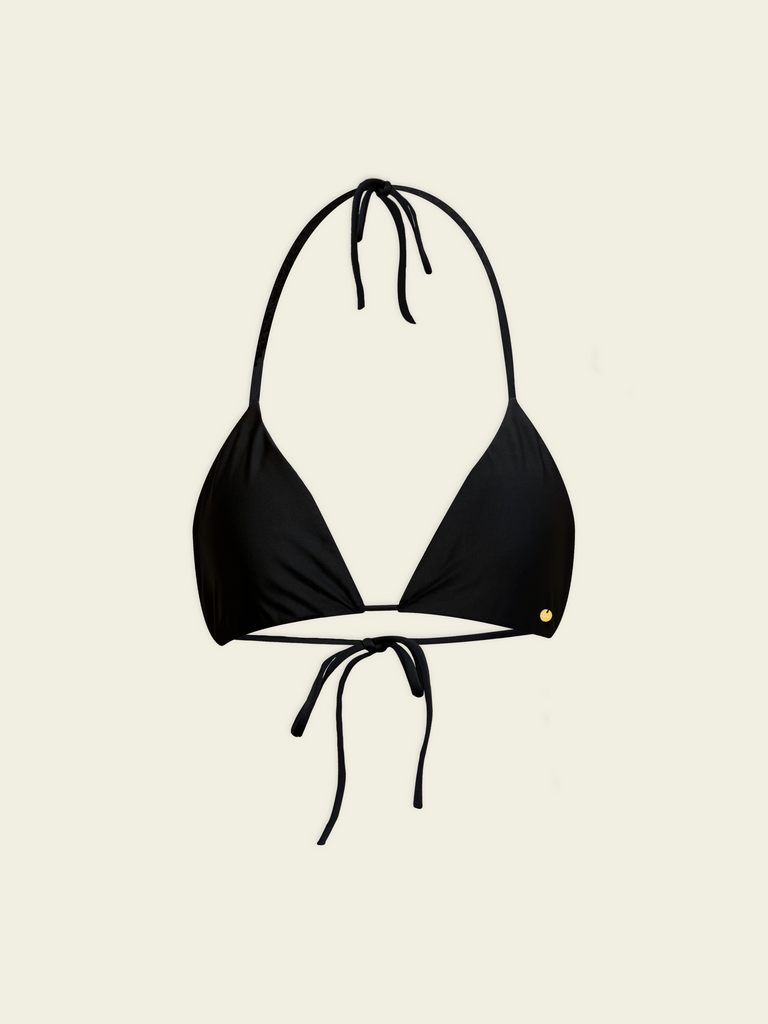Little Black Bikini Top