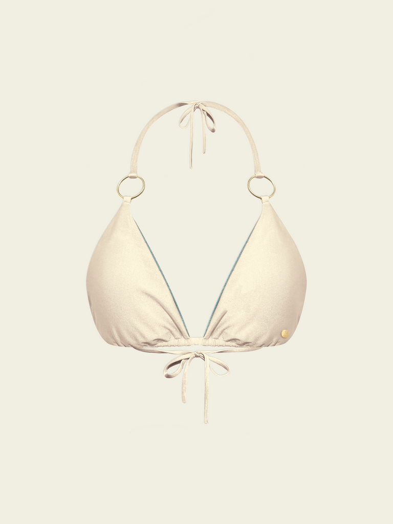 Bae Reversible Bikini Top Sand