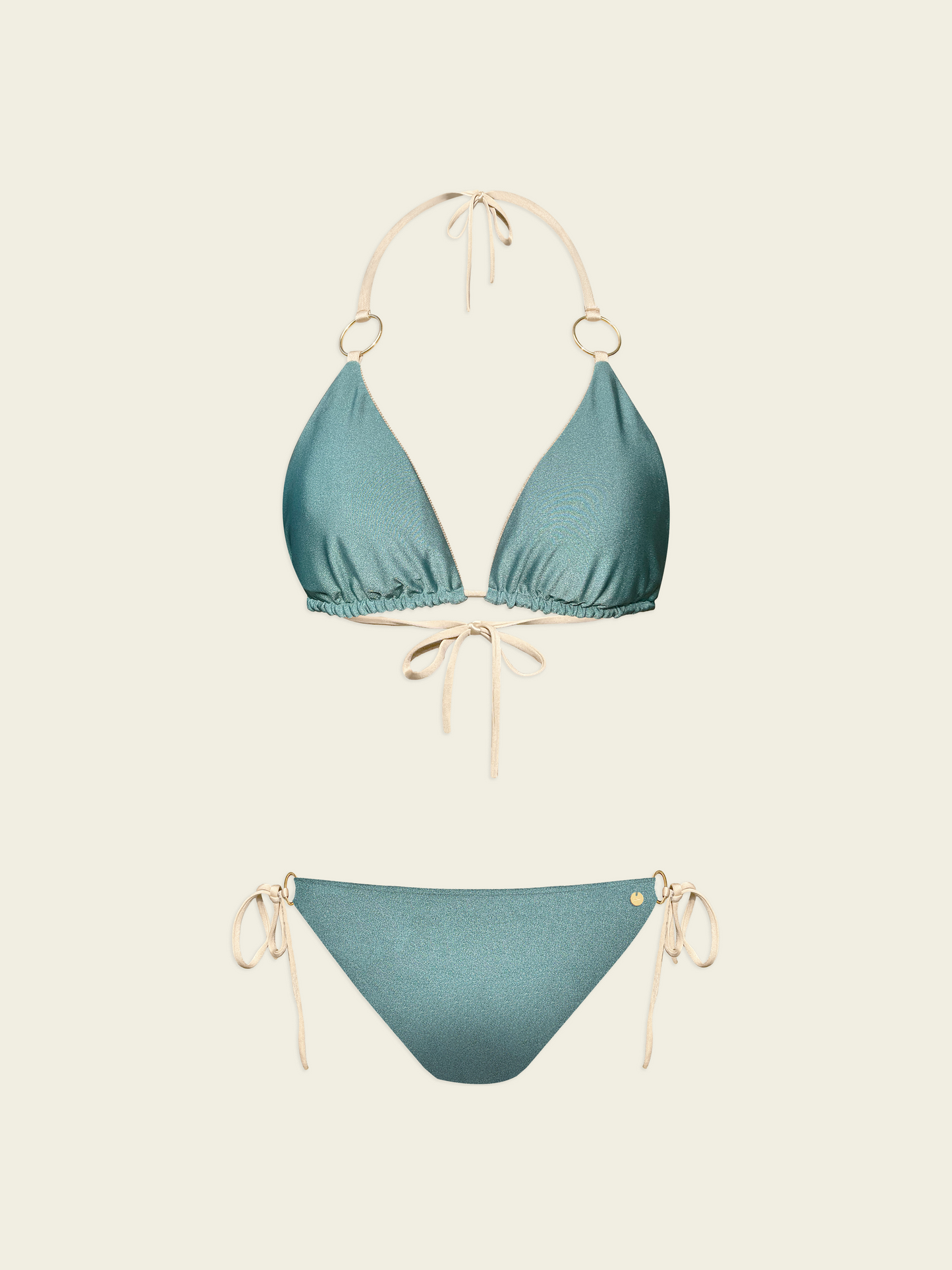 Bae and Bluff Reversible Bikini Set Blue