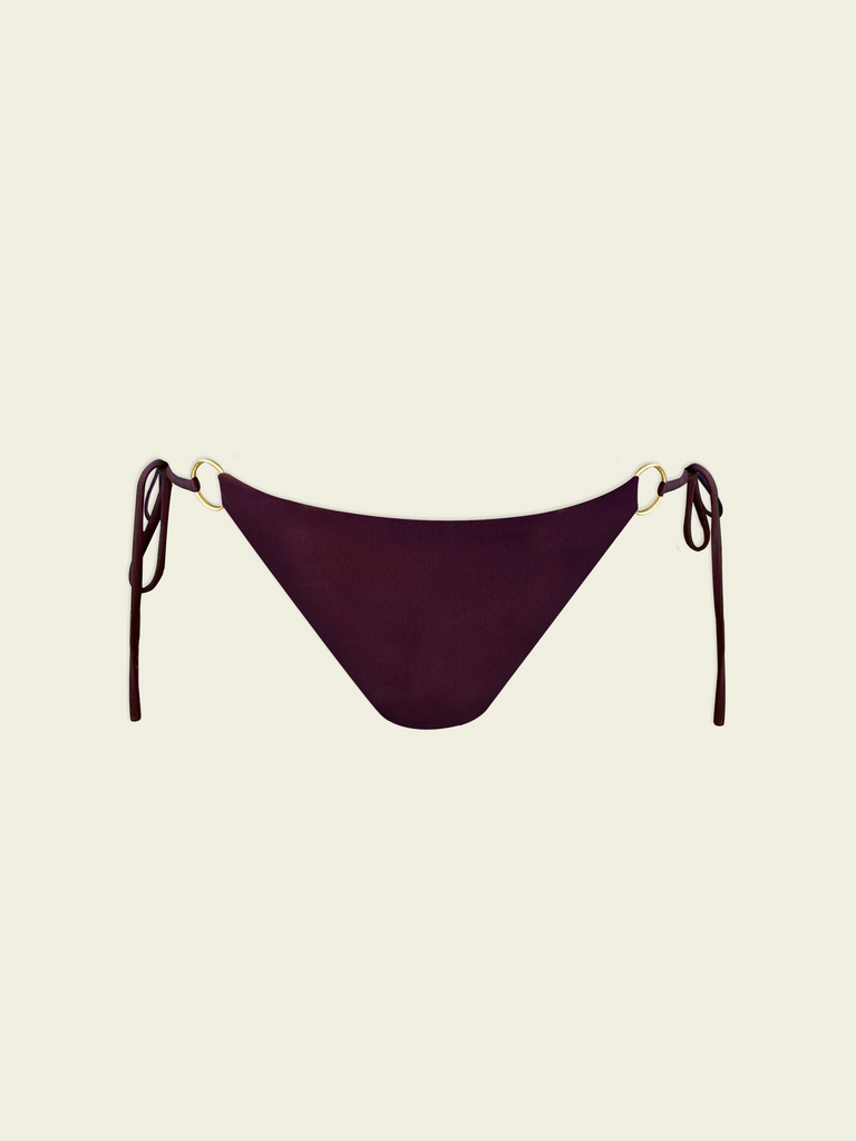 Cola Reversible Bikini Bottom Purple