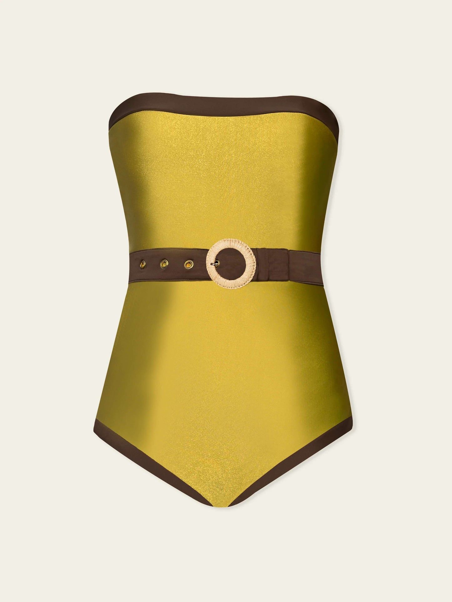 Flic En Flac Reversible Swimsuit Green