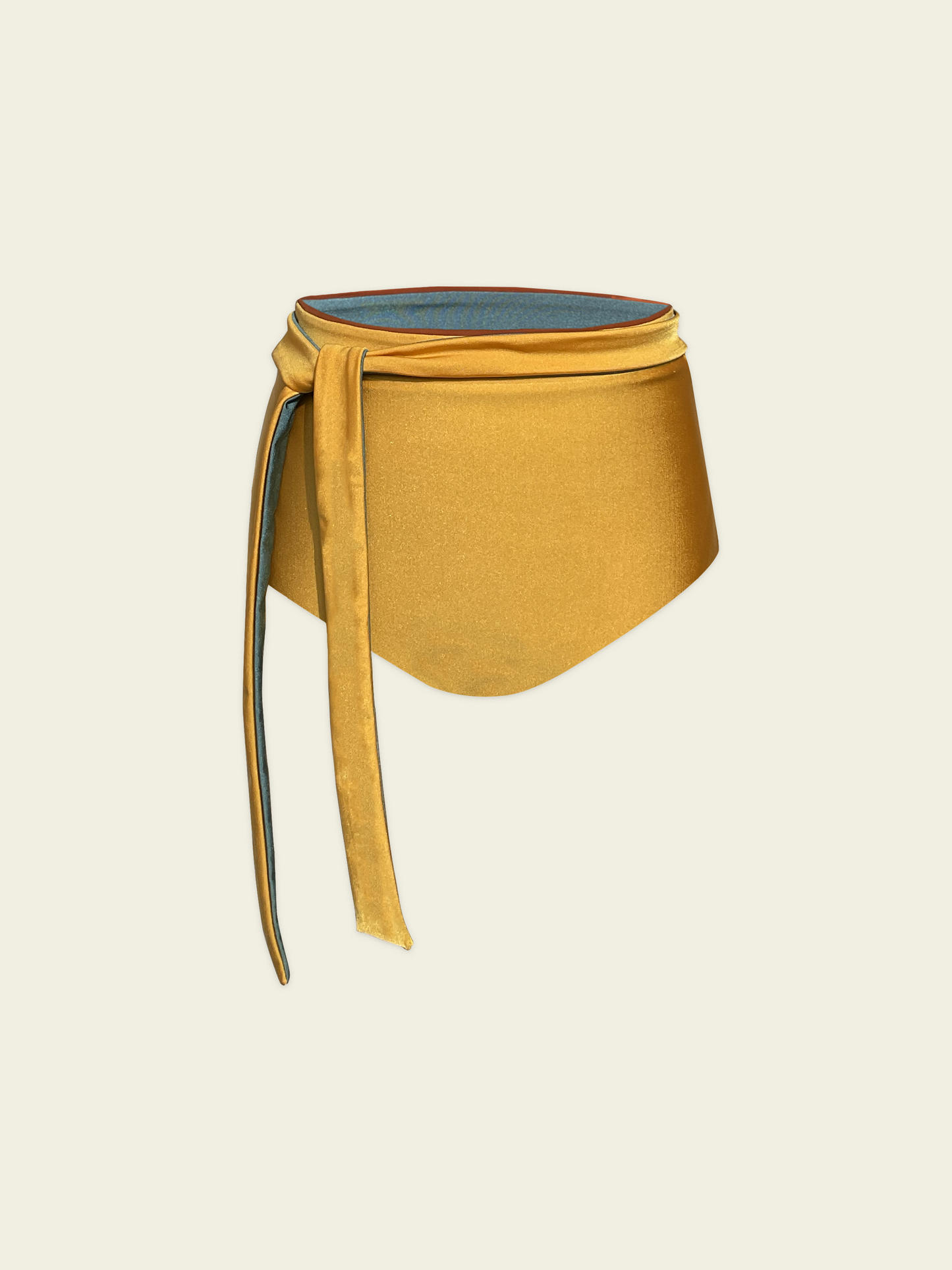 Poolside Reversible Bikini Bottom Yellow