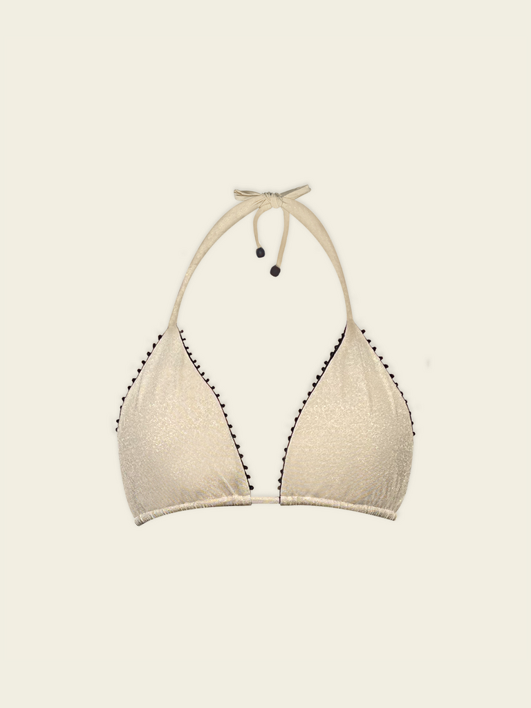 Valley Reversible Bikini Top Sand