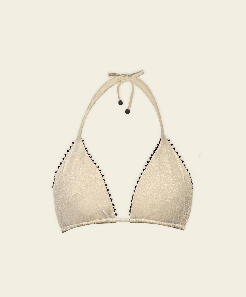Valley Reversible Bikini Top Sand