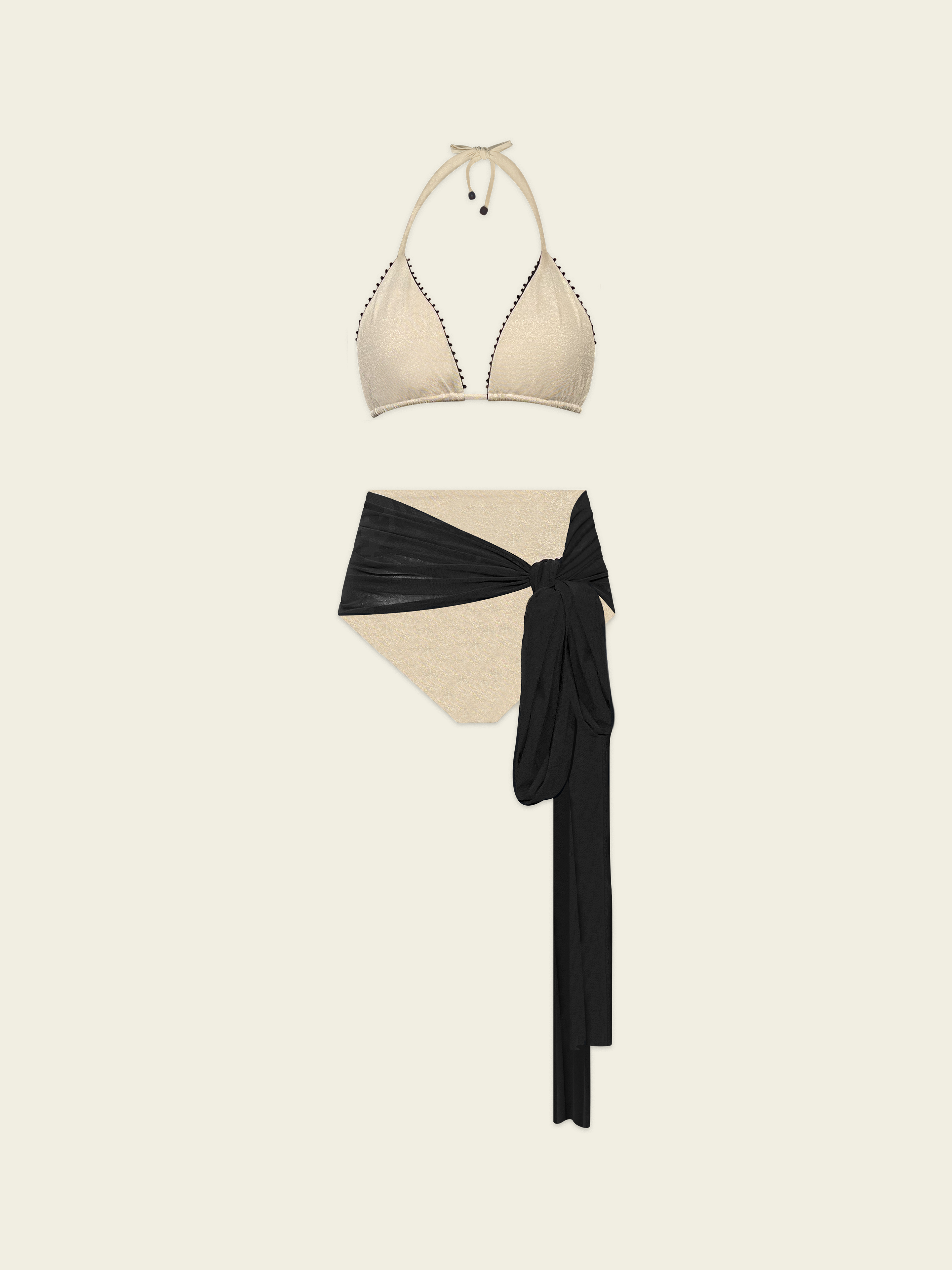 Black River Valley Bikini Set Sand
