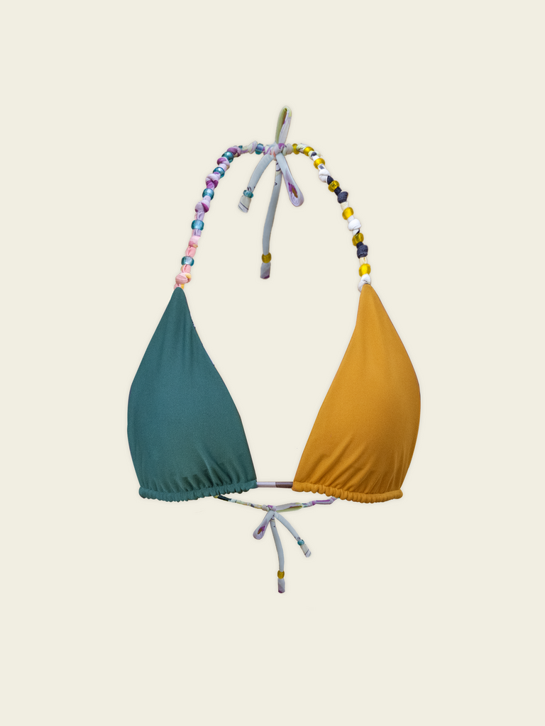 Tropic Blue-Yellow Top